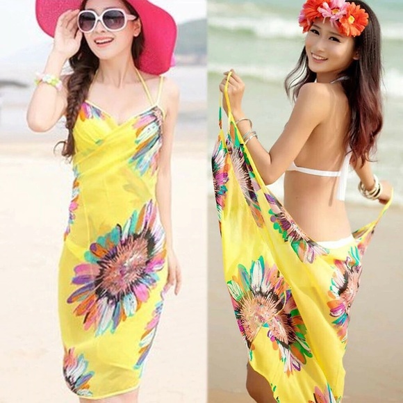 Other - Chiffon Beach Cover Up